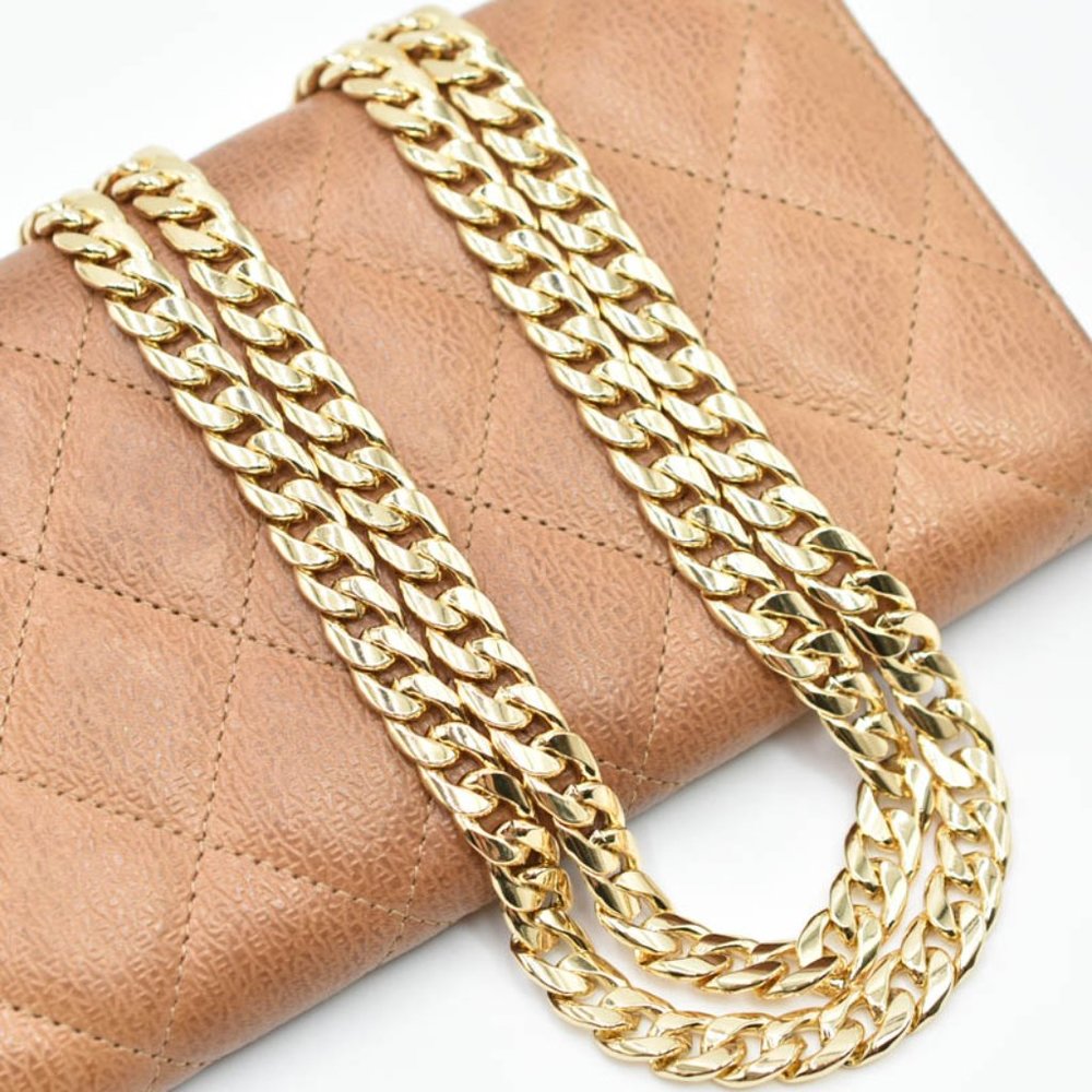 Luxury Gold High Polish Handbag Chain - Picture 5 of 13